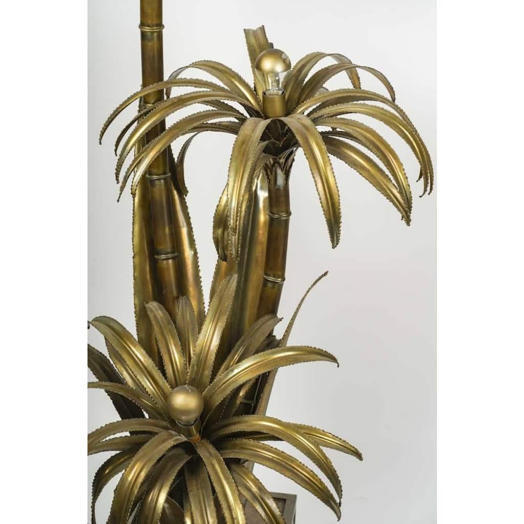 Lampadaire « Aux trois palmiers » par Jansen | Biron Lampadaire « Aux trois palmiers » par Jansen