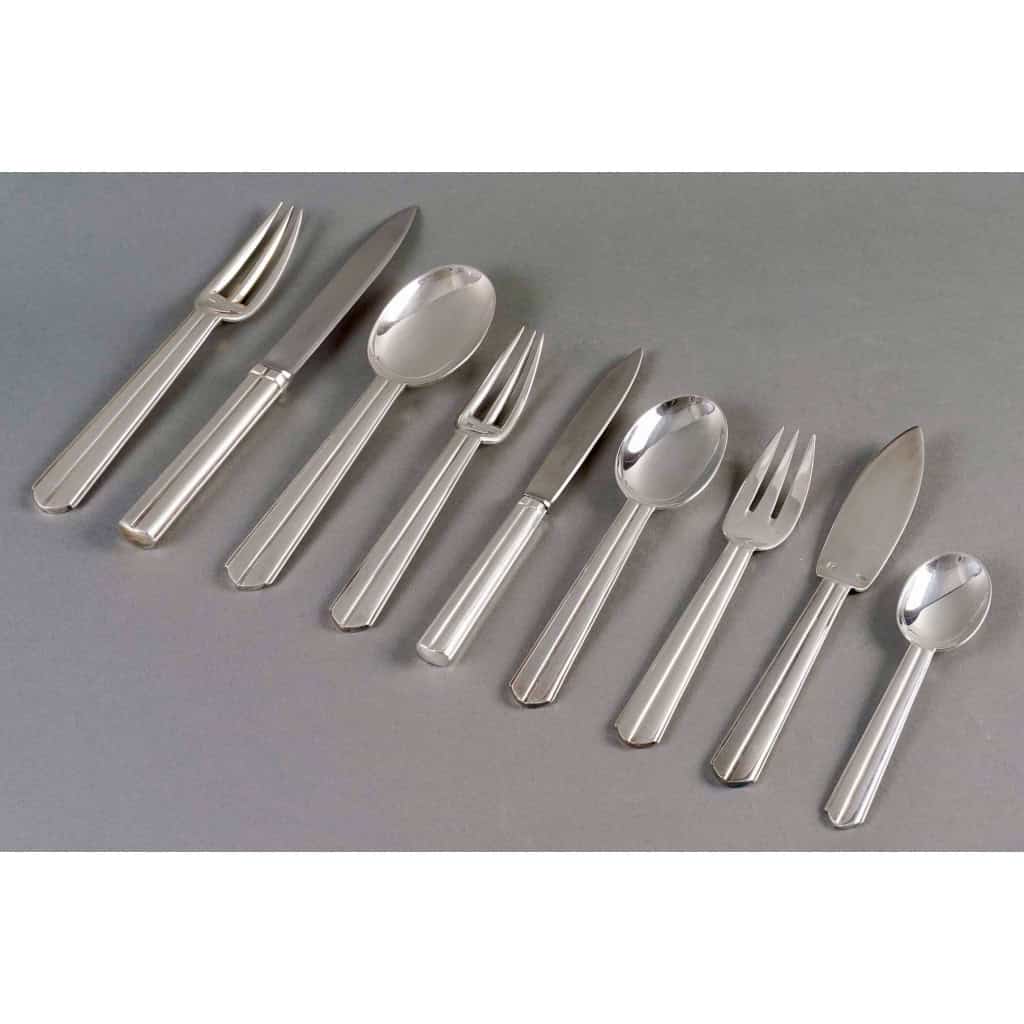 Ménagère « Chantaco » métal argenté de PUIFORCAT – 113 Pièces | Biron |||||||||||||||