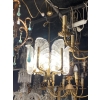 1970′ Lustre 6 Ampoules Carl Fagerlund Cristal | Biron |||||||||