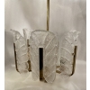 1970′ Lustre 6 Ampoules Carl Fagerlund Cristal | Biron 1970′ Lustre 6 Ampoules Carl Fagerlund Cristal
