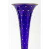 Paire de vases soliflores bleus en cristal, à décor d’étoiles dorées, manufacture de Baccarat, XIXe siècle | Biron Paire de vases soliflores bleus en cristal, à décor d'étoiles dorées, manufacture de Baccarat, XIXe siècle