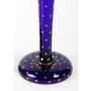 Paire de vases soliflores bleus en cristal, à décor d’étoiles dorées, manufacture de Baccarat, XIXe siècle | Biron Paire de vases soliflores bleus en cristal, à décor d'étoiles dorées, manufacture de Baccarat, XIXe siècle