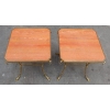 1970′ Paire de Guéridons Octogonaux Jacques Charpentier | Biron 1970′ Paire de Guéridons Octogonaux Jacques Charpentier