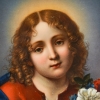 Superbe peinture sur porcelaine datant de la seconde moitié du XIXe siècle dans son cadre doré. | Biron Superbe peinture sur porcelaine datant de la seconde moitié du XIXe siècle dans son cadre doré.