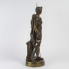 Belle et importante sculpture en ronde-bosse représentant l’Auguste Empereur Jules César. Bronze d’édition à patine cuivrée, travail du XIXe siècle. | Biron Belle et importante sculpture en ronde-bosse représentant l’Auguste Empereur Jules César. Bronze d’édition à patine cuivrée, travail du XIXe siècle.