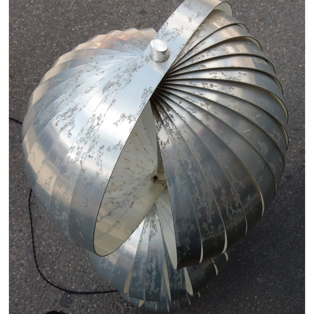 1970′ Lampadaire Moon, Henri Mathieu 3 Sphères | Biron 1970′ Lampadaire Moon, Henri Mathieu 3 Sphères