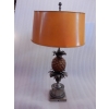 1950/70 Lampe à l’Ananas en Bronze Argenté, Abat-jour en Métal, Signée Charles, Made In France | Biron 1950/70 Lampe à l’Ananas en Bronze Argenté, Abat-jour en Métal, Signée Charles, Made In France