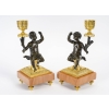 Une Garniture De Cheminée En Bronze Doré Et Marbre Fin XIXème Siècle | Biron Une Garniture De Cheminée En Bronze Doré Et Marbre Fin XIXème Siècle