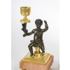 Une Garniture De Cheminée En Bronze Doré Et Marbre Fin XIXème Siècle | Biron Une Garniture De Cheminée En Bronze Doré Et Marbre Fin XIXème Siècle