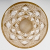 Vase « Rampillon » verre blanc patiné sépia de René LALIQUE | Biron Vase "Rampillon" verre blanc patiné sépia de René LALIQUE
