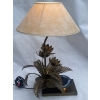 1970′ Lampe Aux Nenuphars En Bronze Doré Et Agate DLG Duval Brasseur Ou Isabelle Faure | Biron 1970′ Lampe Aux Nenuphars En Bronze Doré Et Agate DLG Duval Brasseur Ou Isabelle Faure