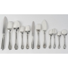 JEAN E. PUIFORCAT - MENAGERE EN ARGENT 298 PIECES ART DECO
