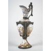 Vienna , eguiere en argent emaille h:22cm
