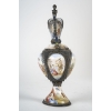 Vienna , eguiere en argent emaille h:22cm