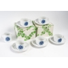 4 tasses et sous-tasses en porcelaine des années 1960 de la Maison Thomas | Biron 4 tasses et sous-tasses en porcelaine des années 1960 de la Maison Thomas