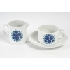 4 tasses et sous-tasses en porcelaine des années 1960 de la Maison Thomas | Biron 4 tasses et sous-tasses en porcelaine des années 1960 de la Maison Thomas