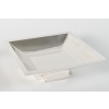 D. GARRIDO – Centre de Table Carré en Argent Massif XXe | Biron |||||||