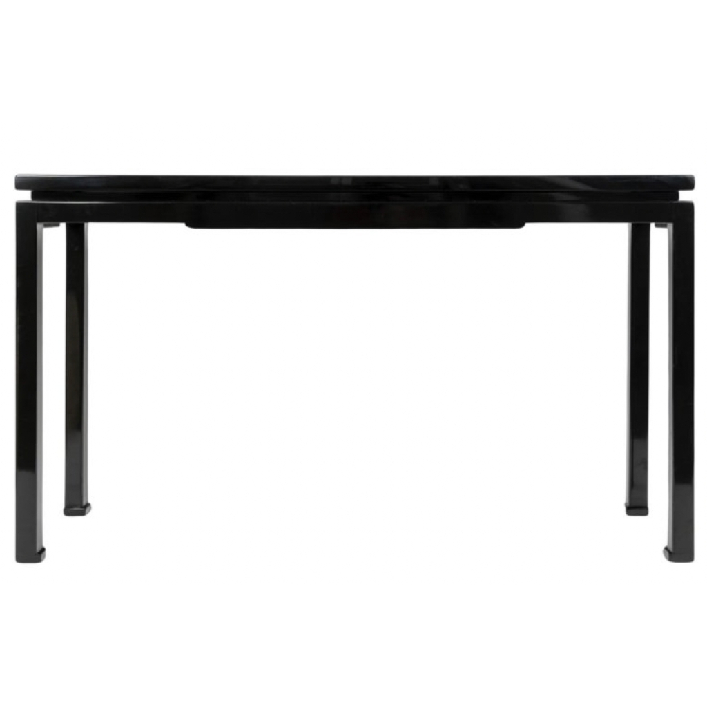 1970 Console en Laque noire par par Maison Roche | Biron ||||||