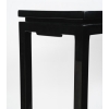 1970 Console en Laque noire par par Maison Roche | Biron 1970 Console en Laque noire par par Maison Roche