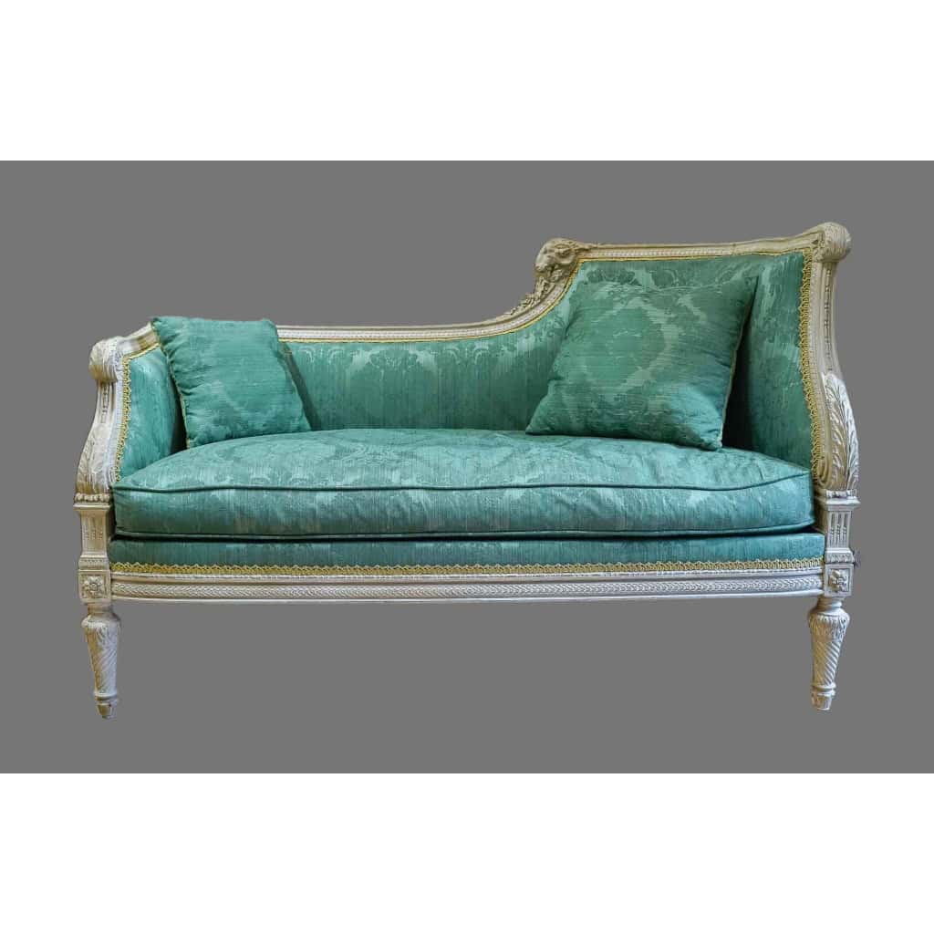 Original Méridienne de style Louis XVI