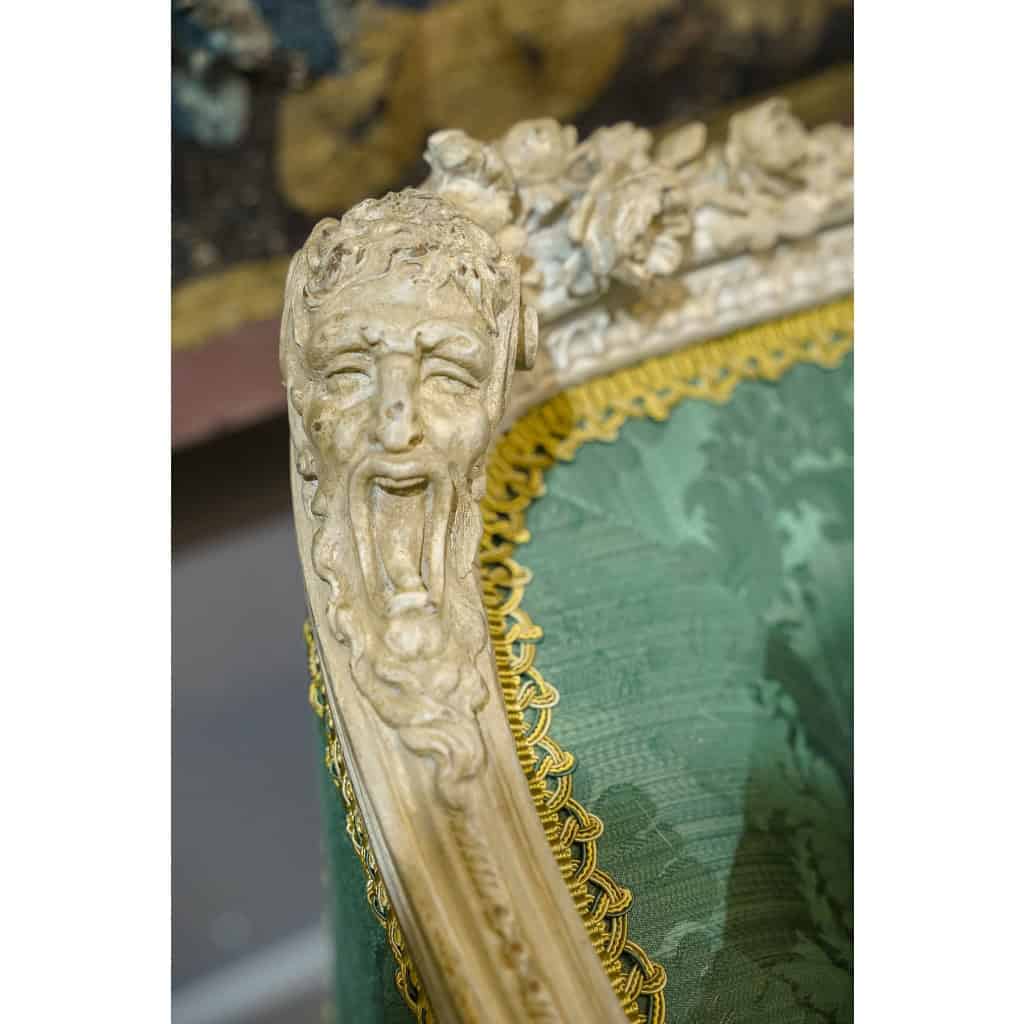 Original Méridienne de style Louis XVI