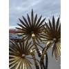 1970′ Lampadaire Palmier Yuka en Laiton Et fer Patiné Maison Jansen 3 Têtes Style Brutaliste | Biron 1970′ Lampadaire Palmier Yuka en Laiton Et fer Patiné Maison Jansen 3 Têtes Style Brutaliste
