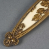 Art Nouveau ivory and bronze letter opener, signed Guenardeau, mark of the founder Susse fils, early 20th century | Biron Art Nouveau ivory and bronze letter opener, signed Guenardeau, mark of the founder Susse fils, early 20th century