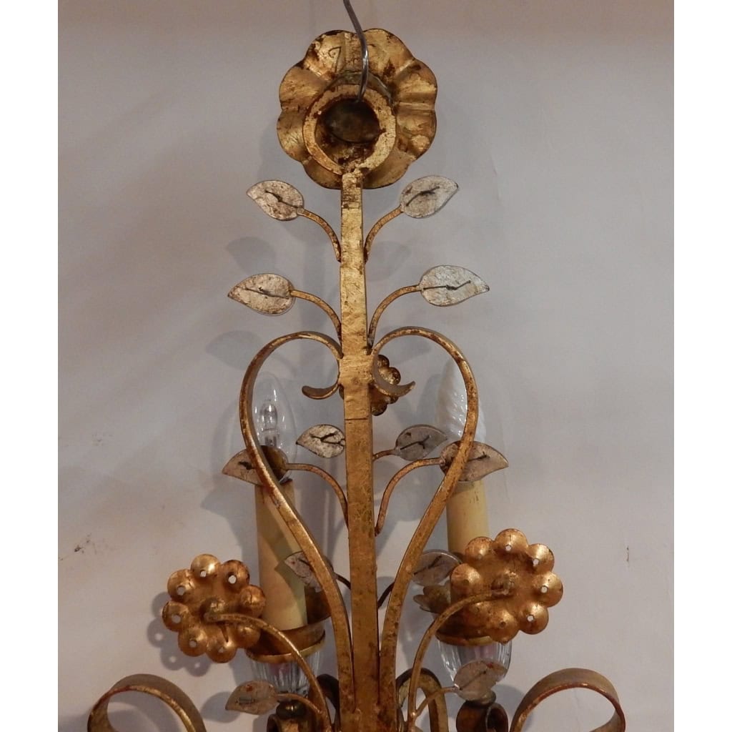 1970′ Applique Style Maison Baguès Ou Banci 5 Lampes | Biron 1970′ Applique Style Maison Baguès Ou Banci 5 Lampes