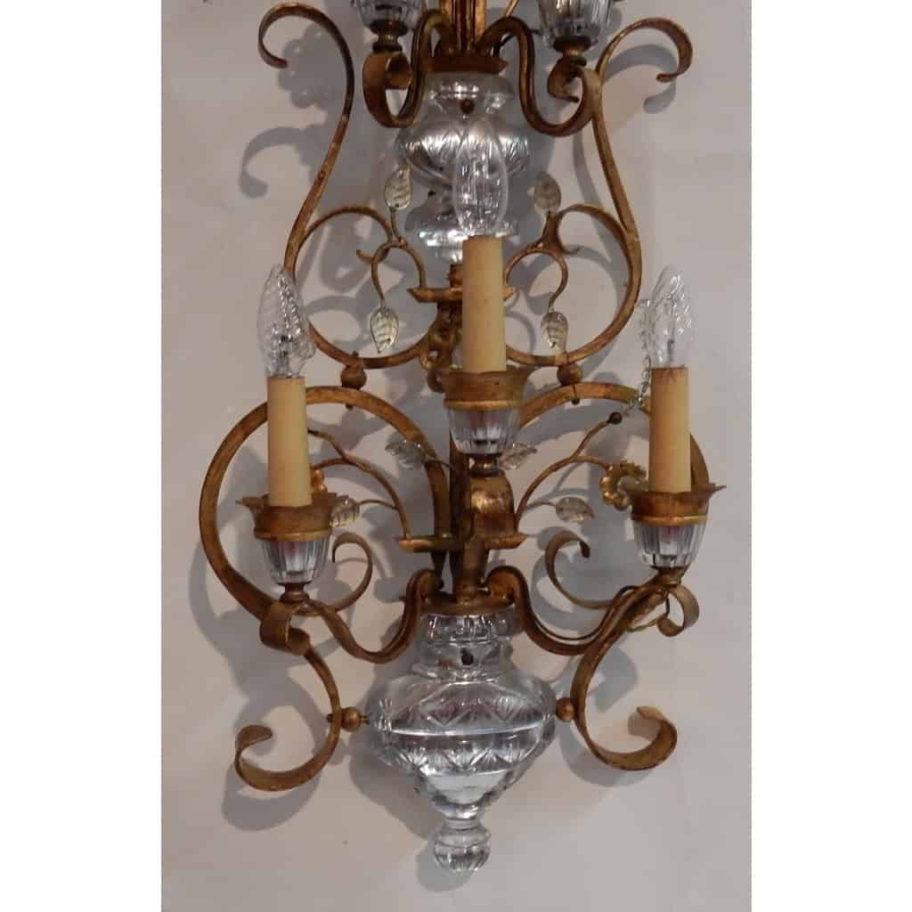 1970′ Applique Style Maison Baguès Ou Banci 5 Lampes | Biron 1970′ Applique Style Maison Baguès Ou Banci 5 Lampes