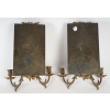 Pair d’appliquées en porcelaine de sevrés signé et monture en bronze doré et ciselé d’époque 19em siècle h:43cm | Biron Pair d’appliquées en porcelaine de sevrés signé et monture en bronze doré et ciselé d’époque 19em siècle h:43cm