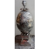 1950/70 Lampe Ananas Décor Animaux Métal Argenté | Biron |||||||||