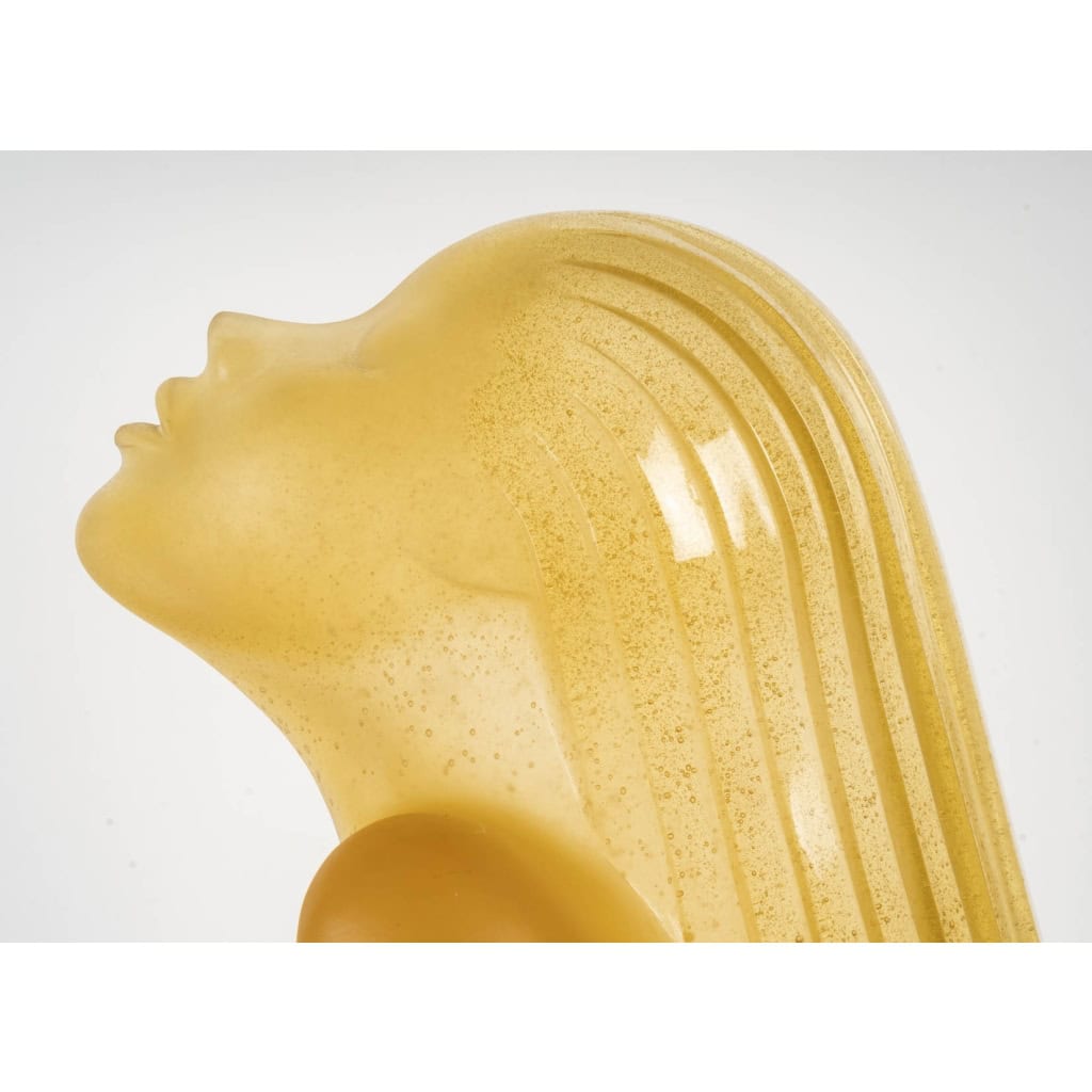 Édition limitée, Daum France par l’artiste American Dan Dailey sculpture en pate de verre h:70cm | Biron Édition limitée, Daum France par l’artiste American Dan Dailey sculpture en pate de verre h:70cm