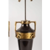 1900′ Paire de Lampes Forme Amphore Bronze Double Patine Époque Art Nouveau Jugenstil Décor Aux Puttis Signées Kayser | Biron 1900′ Paire de Lampes Forme Amphore Bronze Double Patine Époque Art Nouveau Jugenstil Décor Aux Puttis Signées Kayser