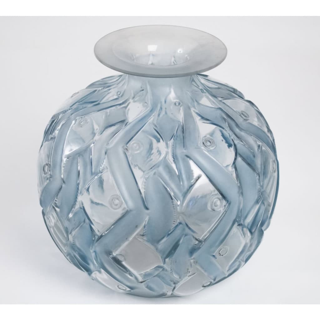 René Lalique ,Vase « Penthièvre | Biron René Lalique ,Vase "Penthièvre