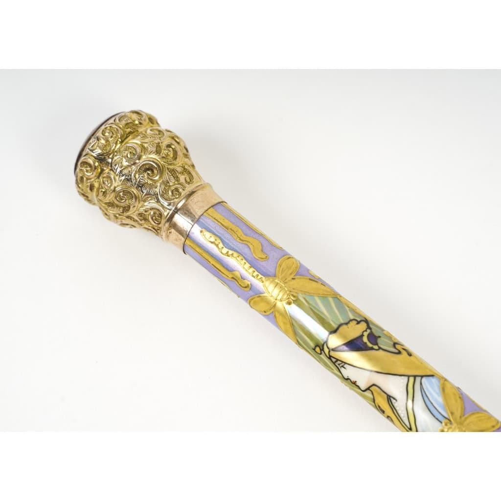 Canne de Femme – woman Walking stick – Autriche, c. 1900 | Biron Canne de Femme - woman Walking stick - Autriche, c. 1900