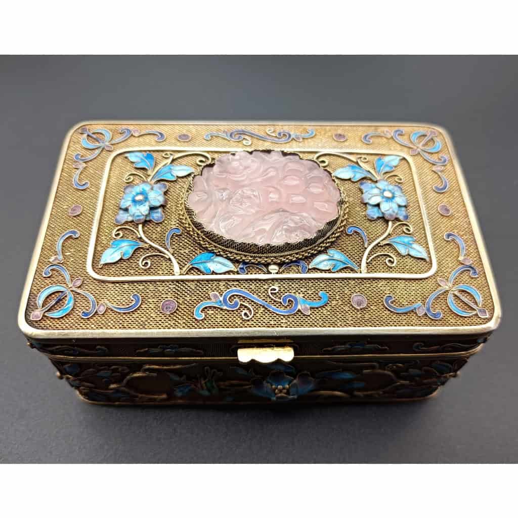 LUXUEUSE BOÎTE À BIJOUX CHINOISE, VERS 1880 | Biron |||||||||