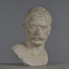 Sculpture d’un Buste d’Homme en Terre cuite de style Napoléon III, XXème Siècle. | Biron ||||||