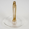  Cendrier Baguier « Clos Sainte Odile » verre blanc patiné sépia de René LALIQUE | Biron   Cendrier Baguier "Clos Sainte Odile" verre blanc patiné sépia de René LALIQUE