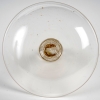  Cendrier Baguier « Clos Sainte Odile » verre blanc patiné sépia de René LALIQUE | Biron   Cendrier Baguier "Clos Sainte Odile" verre blanc patiné sépia de René LALIQUE