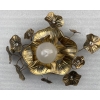 1970′ Applique Ou Plafonnier Au Feuillage Maison Jansen en Laiton 1 Ampoule | Biron ||||||