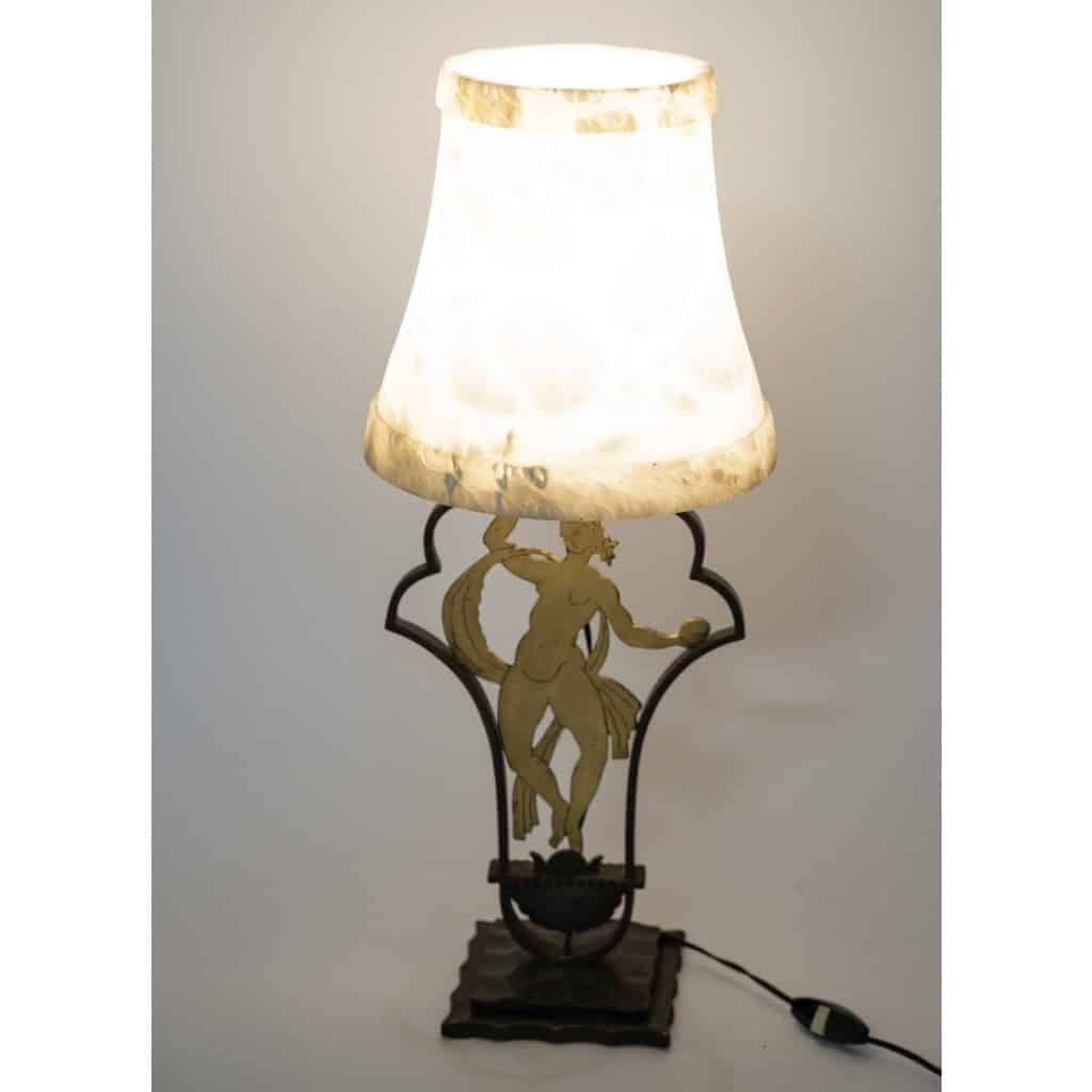 RARE LAMPE D ‘EDGAR BRANDT | Biron RARE LAMPE D 'EDGAR BRANDT