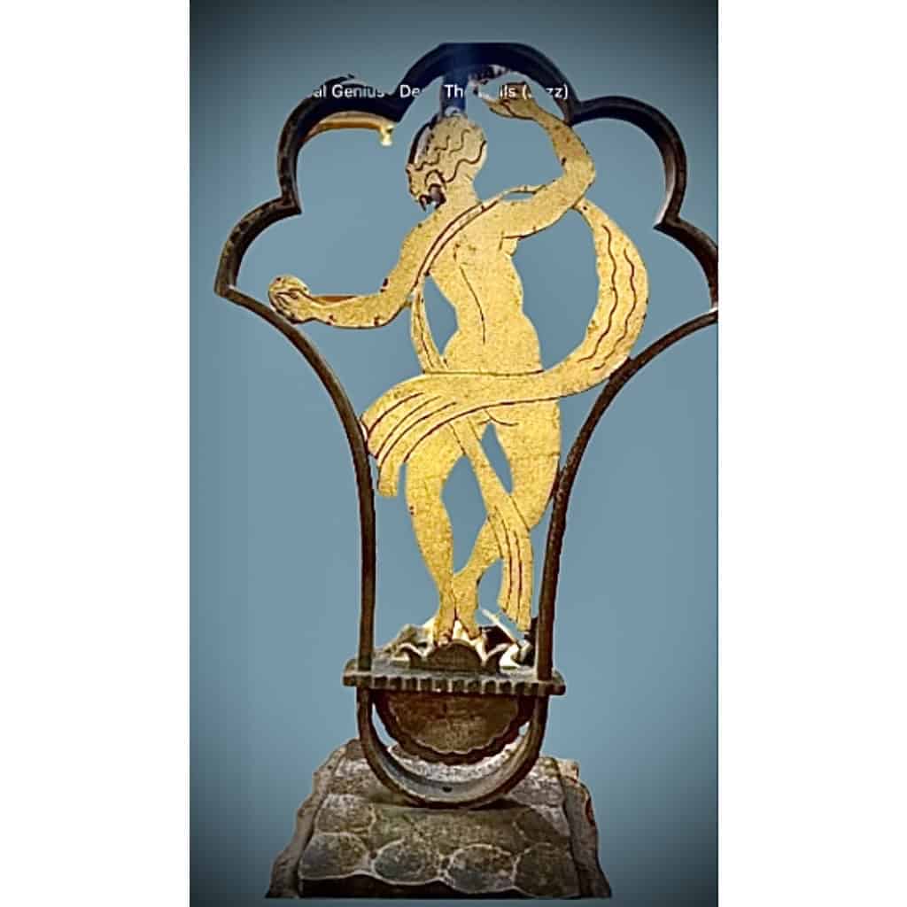 RARE LAMPE D ‘EDGAR BRANDT | Biron RARE LAMPE D 'EDGAR BRANDT
