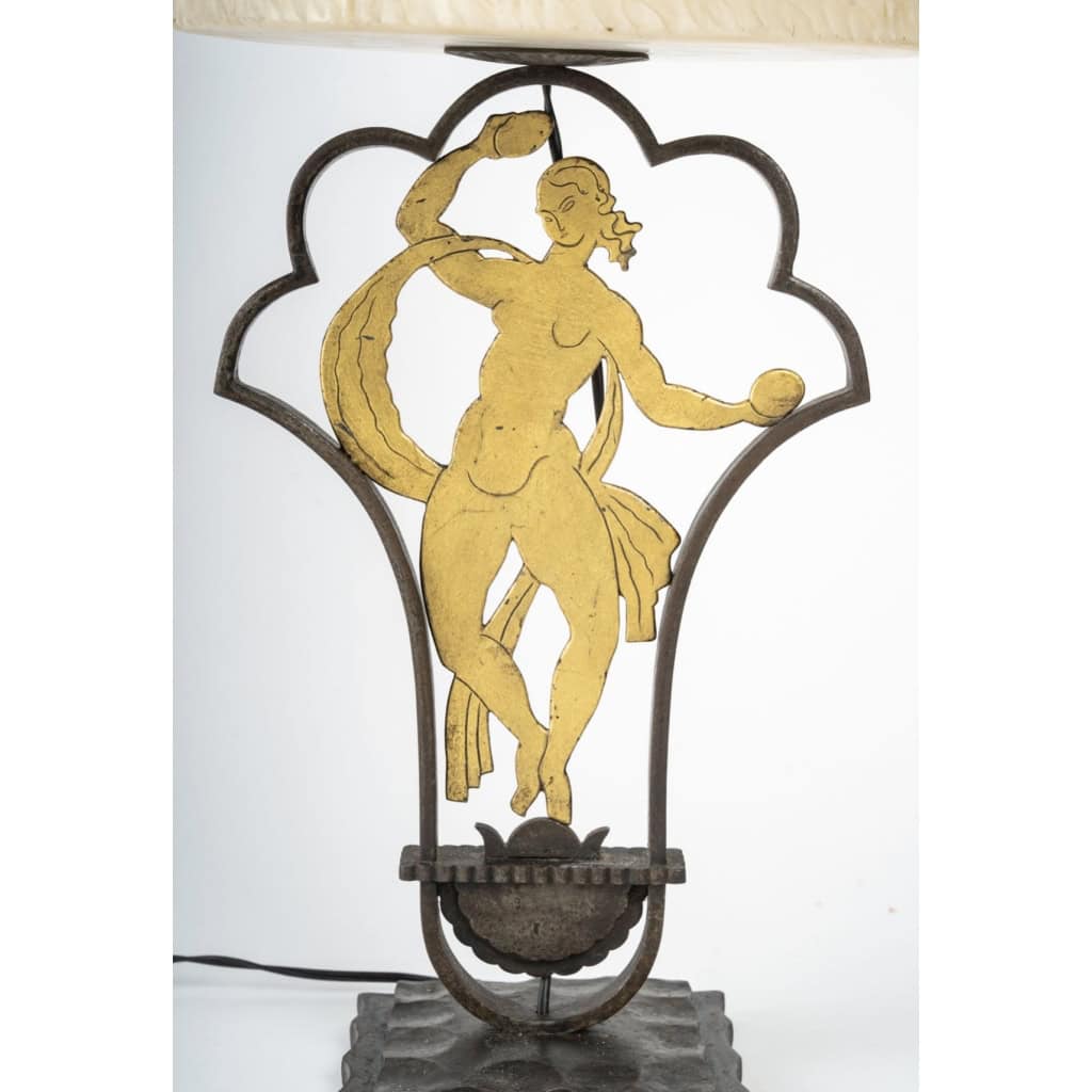 RARE LAMPE D ‘EDGAR BRANDT | Biron RARE LAMPE D 'EDGAR BRANDT