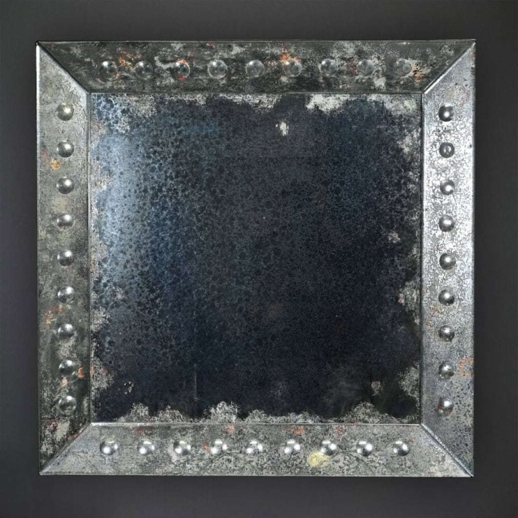 Miroir Eglomisé de Style Art Déco, XXIème Siècle. | Biron Miroir Eglomisé de Style Art Déco, XXIème Siècle.