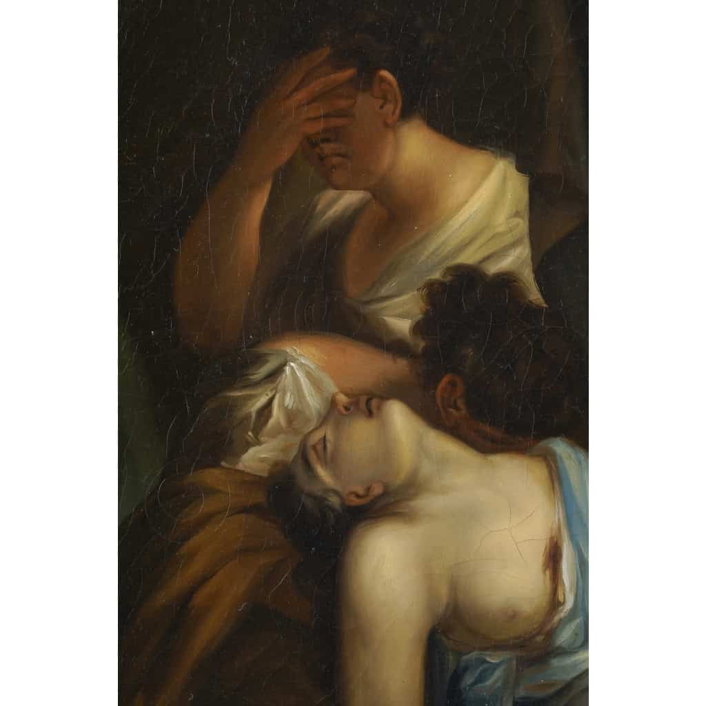 Peinture Italienne « le Sacrifice De Polyxène » | Biron Peinture Italienne « le Sacrifice De Polyxène »