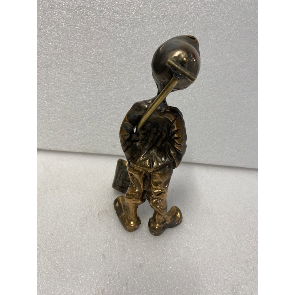 1970/80 ‘Le Fondeur’ En Bronze , Sculpture Signée LOHE | Biron 1970/80 ‘Le Fondeur’ En Bronze , Sculpture Signée LOHE