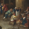 L’Adoration des bergers – Anvers, première moitié du 17e siècle. | Biron L’Adoration des bergers – Anvers, première moitié du 17e siècle.