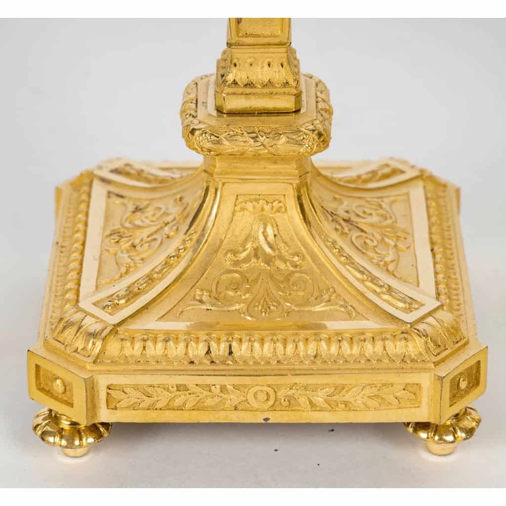 Paire de Flambeaux XIXème Siècle | Biron Paire de Flambeaux XIXème Siècle