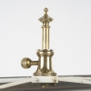 Paire de Bougeoirs Montés en Lampe à Poser, XIXème Siècle, Epoque Napoléon III .