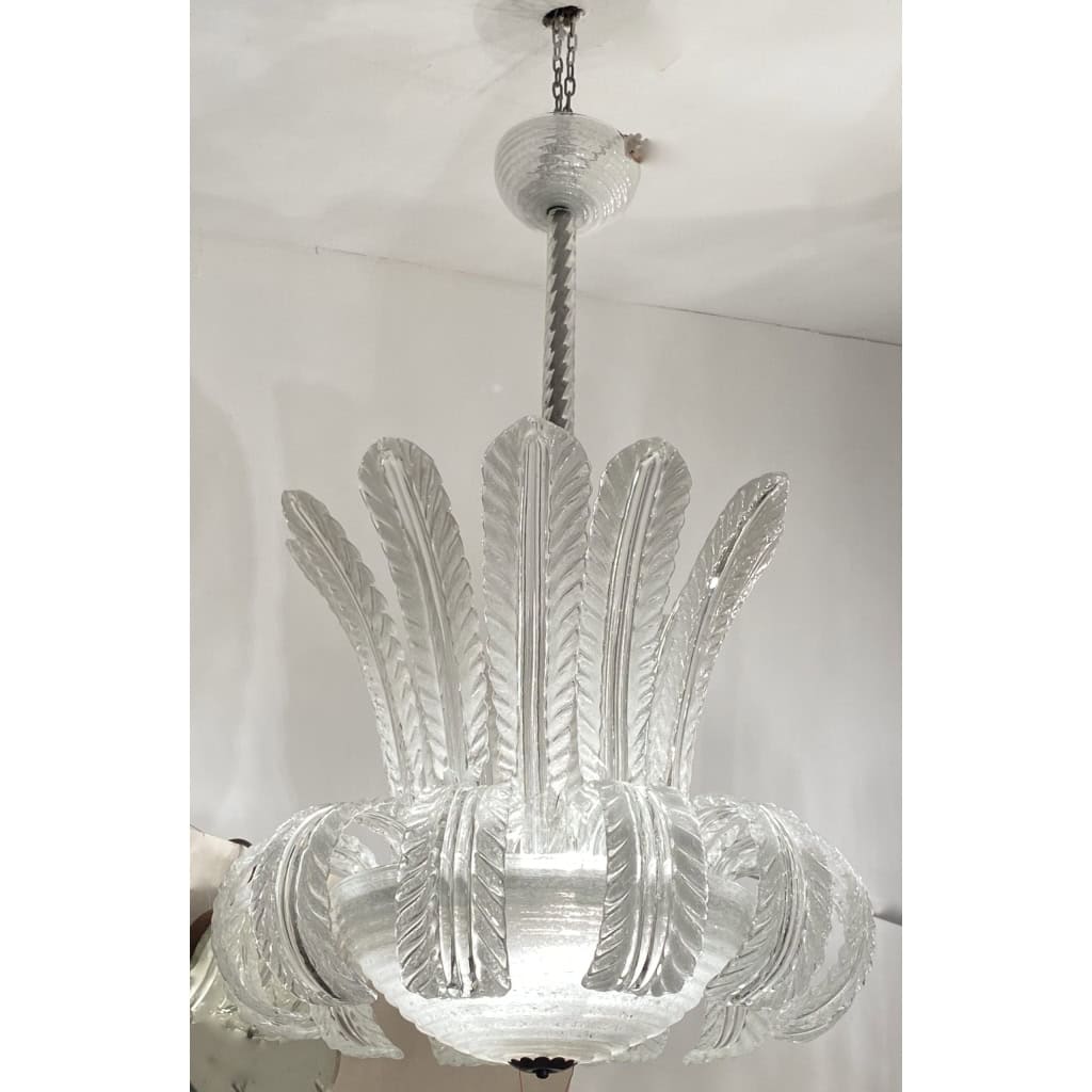 1950/70 Lustre Jet d’Eau Barovier & Toso di Murano | Biron |||||||||||||